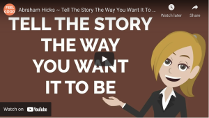 Read more about the article Tell The Story The Way You Want It To  Be