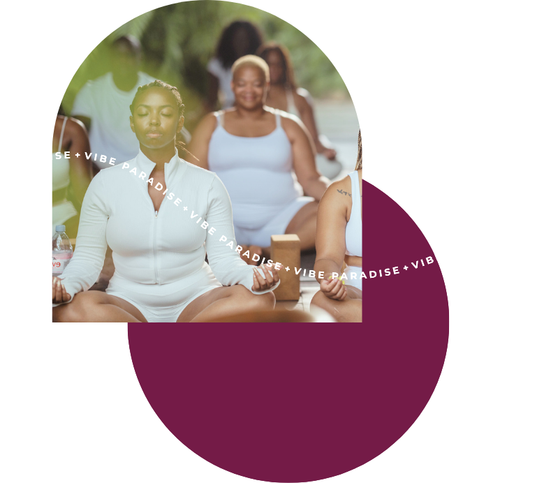 Black Women Meditating
